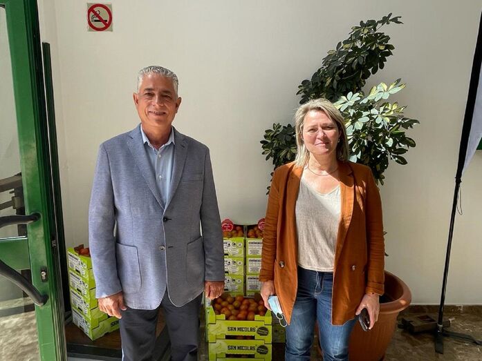 ALCALDE Y CONSEJERA DE AGRICULTURA