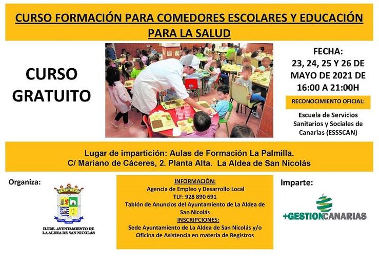 CARTEL comedores mayo