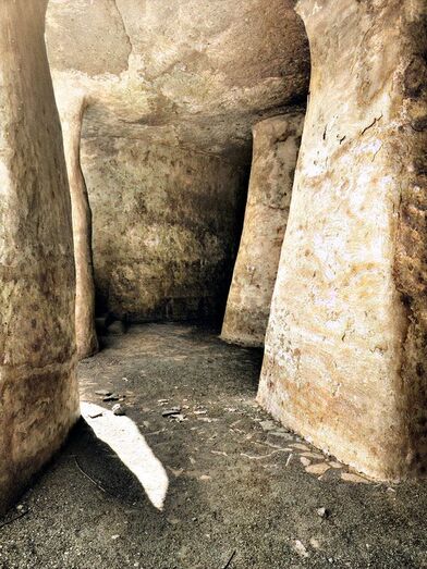 Estanque en cueva de San Rafael