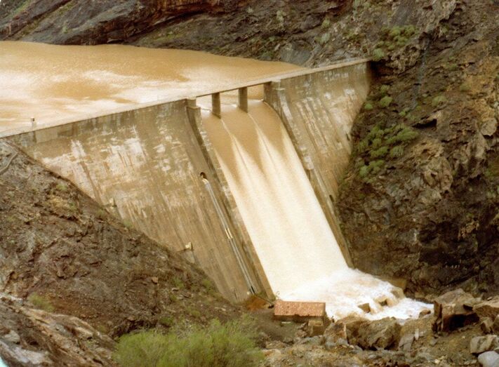 Presa del Caidero de la Niña [18/01/1979] Presa del Caidero de la Niña [18/01/1979]