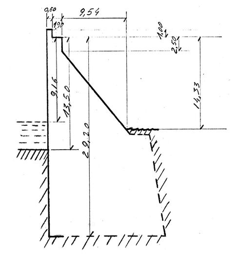 Figura. Perfil tipo del sondeo S-01 [SGOP, 1971]