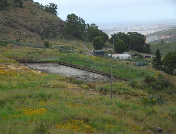 Estanque de barro