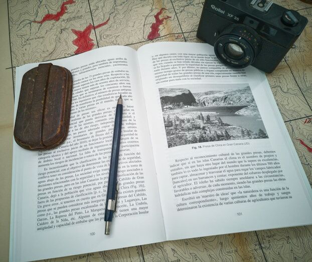 Construcción de grandes presas en Canarias