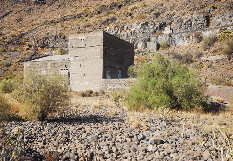 Casa de máquinas del Pozo Tabaibas