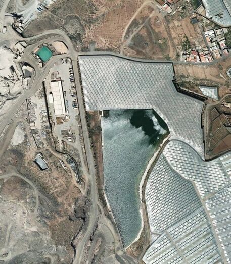 Presa de Mister Leacock en 2021 (GRAFCAN)