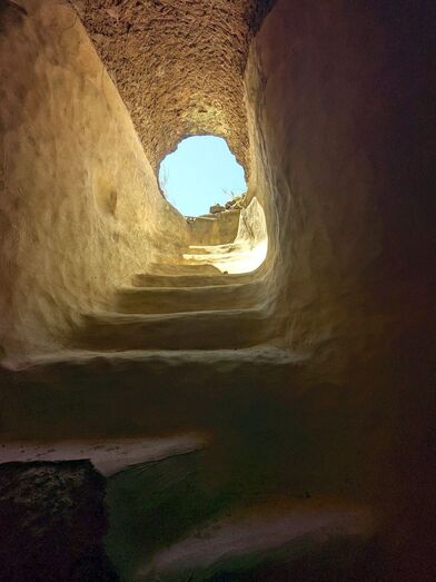 Boca de entrada Estanque en cueva El Lavadero [JG]