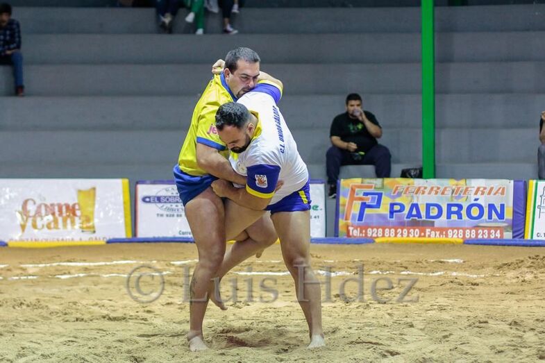 Samuel Rodríguez Gomerito III20 Unión Gáldar vence a20 Sergio Santana Guanarteme Foto Luis Hernández