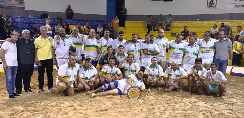CL Los Guanches de Arucas campeón torneo de Lucha Rorrida 2018 en tErcera categoría 1