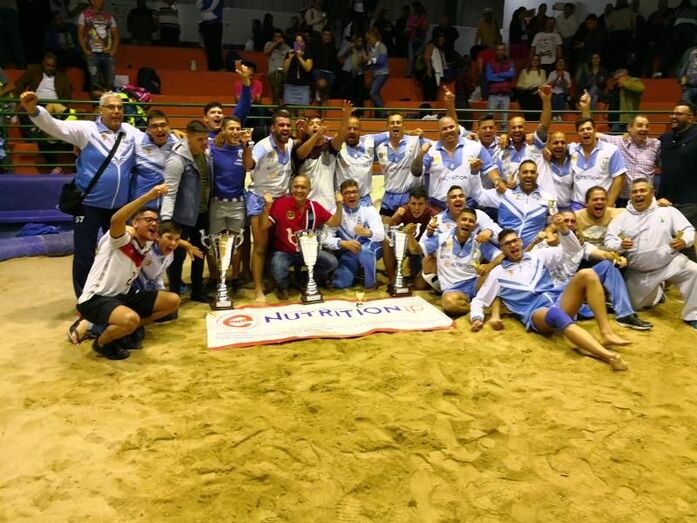 Cl Santa Rita Energy Nutrition LP campeón en Tercera CategoríaCopa la Caja de Canarias 2018 1