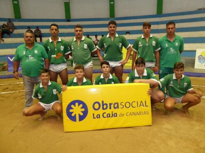 Cadete del club Estrella de Sardina del Sur