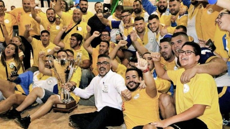 Gráfica Pedro Reyes Unión Gáldar gana la Copa La Caja de Canarias de Fuerteventura