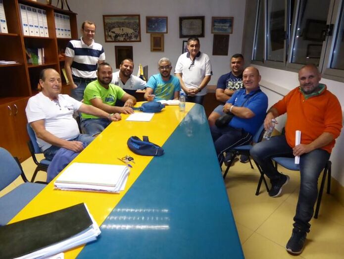 Reunión Escuelas Lucha Canaria de Promoción Deportiva del Cabildo de Gran Canaria