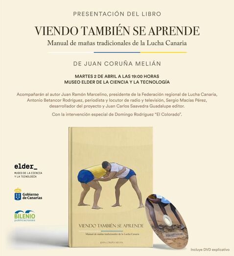 Cartel presentacion libro viendo tambien se aprende