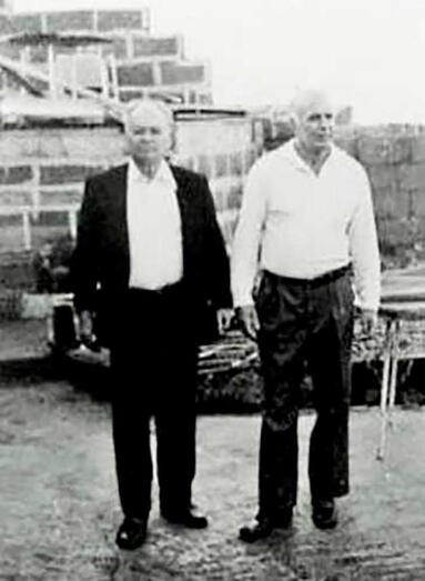 Domingo Mederos Pollo de Gáldar y Manuel Marrero Pollo de Buen Lugar en los Años 70. 715