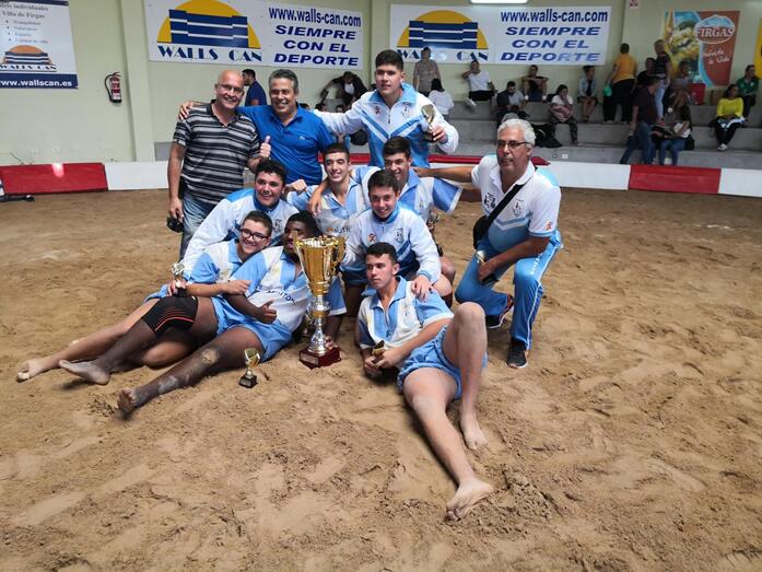 Santa Rita Energy Nutrition LP campoeón cadete Copa La Caja de Canarias