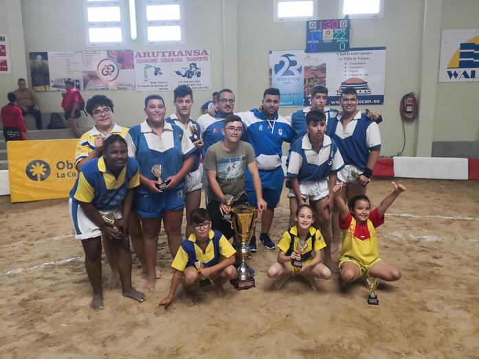 Unión Sardina campeón infantil Copa La Caja de Canarias