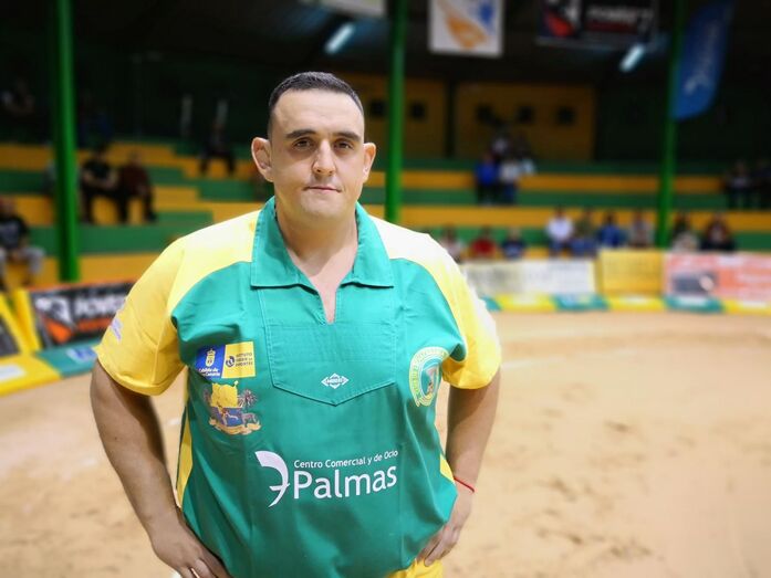 Fafi Martín puntal B del Unión Gáldar CC y de Ocio 7 Palmas