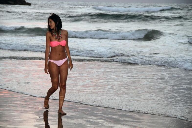 Mapi Molina en Las Canteras