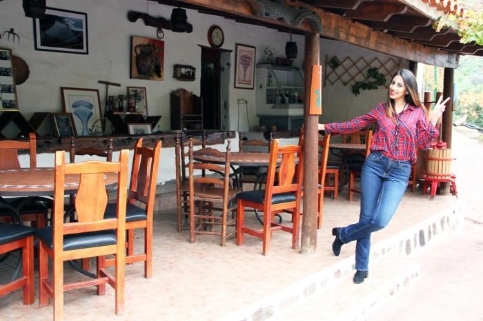 Mapi Molina en la Bodega Los Berrazales