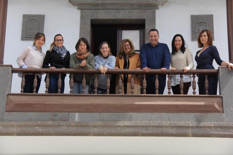 VOLUNTARIAS EUROPEAS VILLA DE MOYA