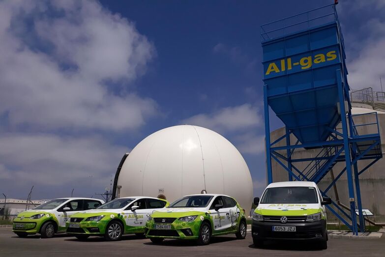 Vehiculos del proyecto All gas