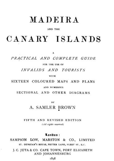 Portada de la Guía Brown  de 1898      