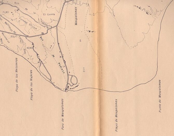 Pedrazo en Maspalomas - TIRAJANA