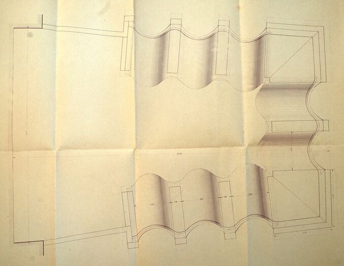 Planta del Estanque El Maipez [1947]