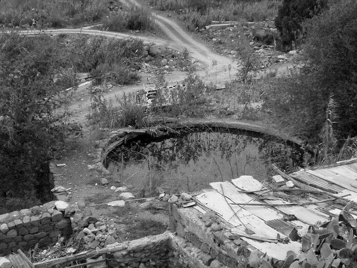 Estanque Mina de Las Casillas lleno