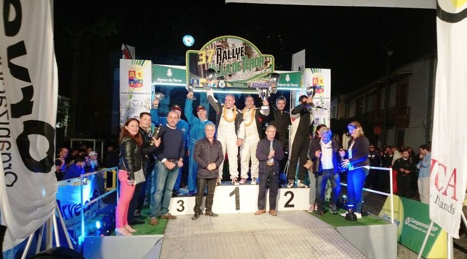 Podio final rallye Teror