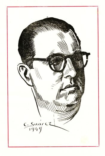 DIBUJO DE IGNACIO QUINTANA OBRA DE CIRILO SUÁREZ