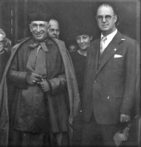 IGNACIO QUINTANA MARRERO CON MONSEÑOR SOCORRO