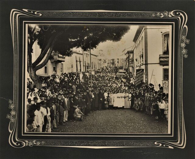 llegadamanifestacionhist