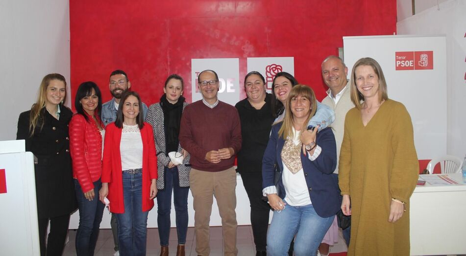 MIEMBROS DE LA AGRUPACIÓN SOCIALISTA TEROR