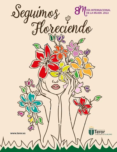 cartel seguimos floreciendo