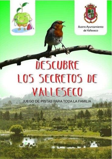 cartel DESCUBRE VALLESECO pqño