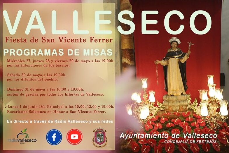 Cartel Valleseco San Vicente 2