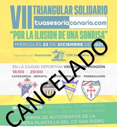 Cartel de Cancelación