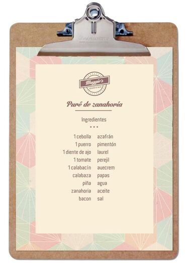 pure de zanahoria ing